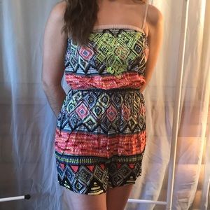 Multi Colored Romper